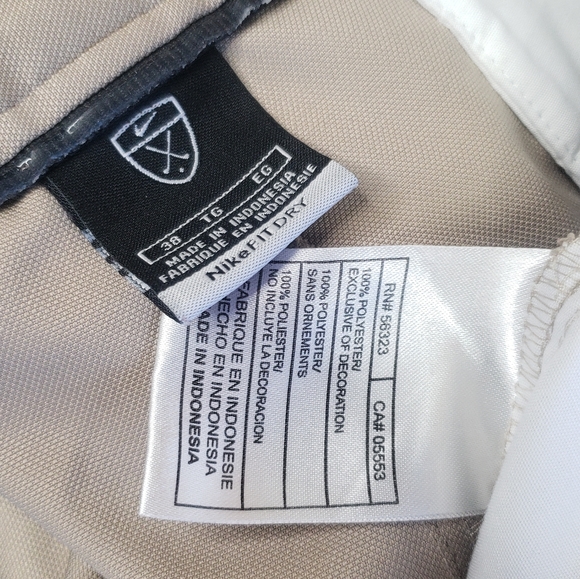 Nike Fit Dry Men's Golf Shorts Khaki Size 38 - Picture 3 of 8